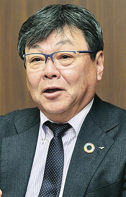 新春TOPインタビュー2026道路舗装(3)日本道路 石井敏行(いしい・としゆき)社長