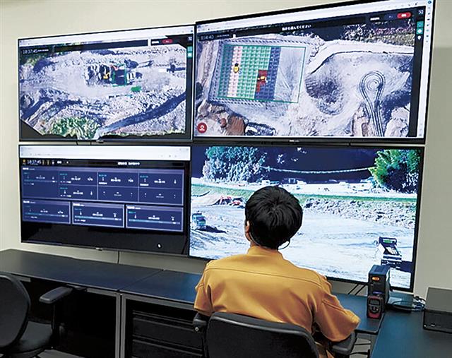 ダムの業務量9割削減/計画・施工・品質管理を自動化/大林組